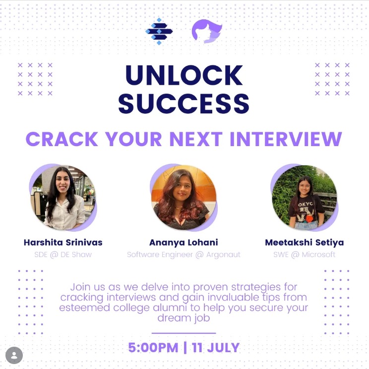 WIE Unlock Success Session poster